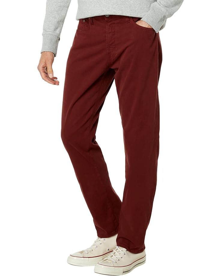 

Джинсы AG Everett Slim Straight in Dark Sangria, цвет Dark Sangria