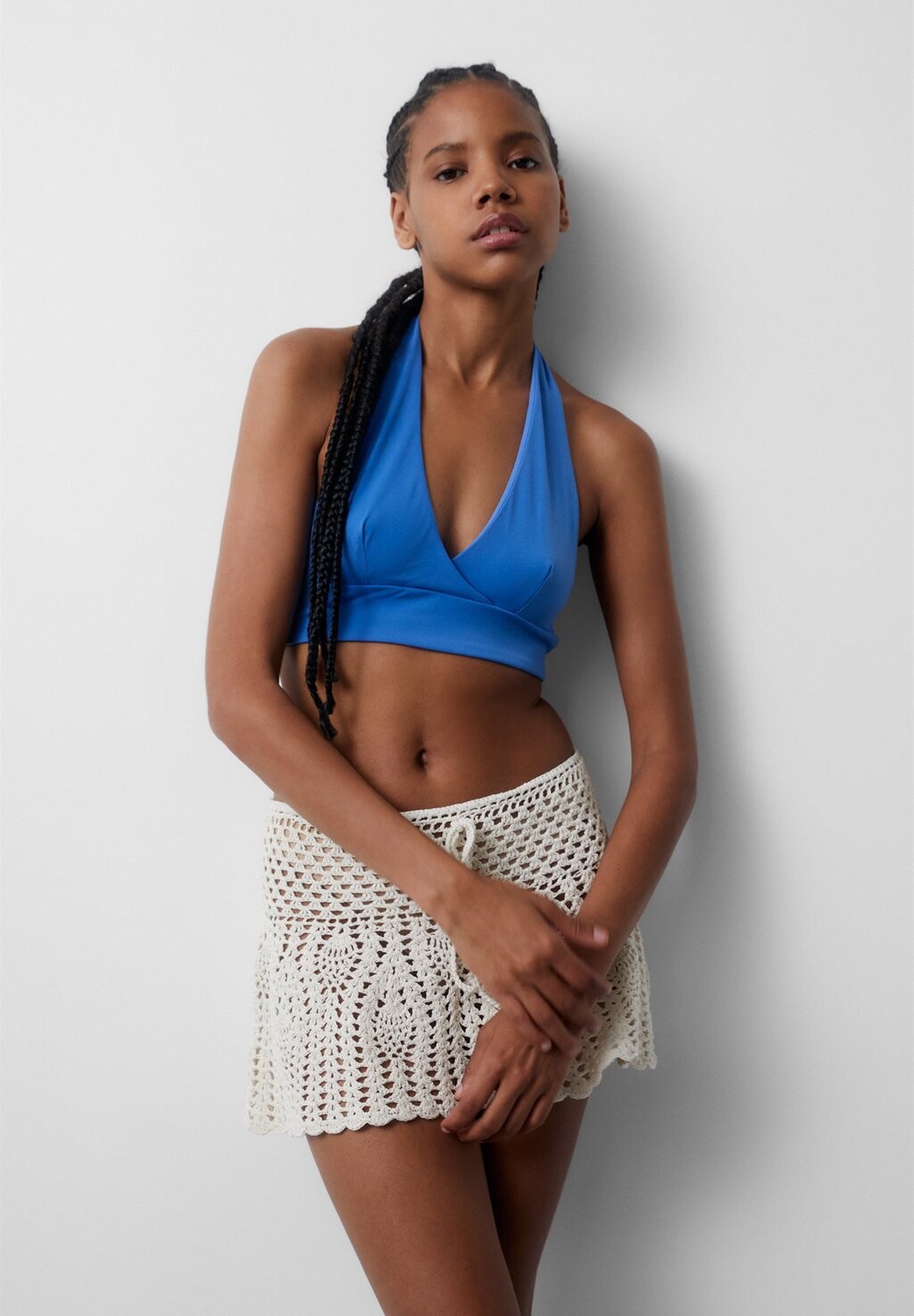 

Топ PULL&BEAR, синий