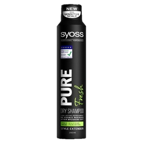 

Шампунь для сухих волос, 200 мл Syoss, Pure Fresh