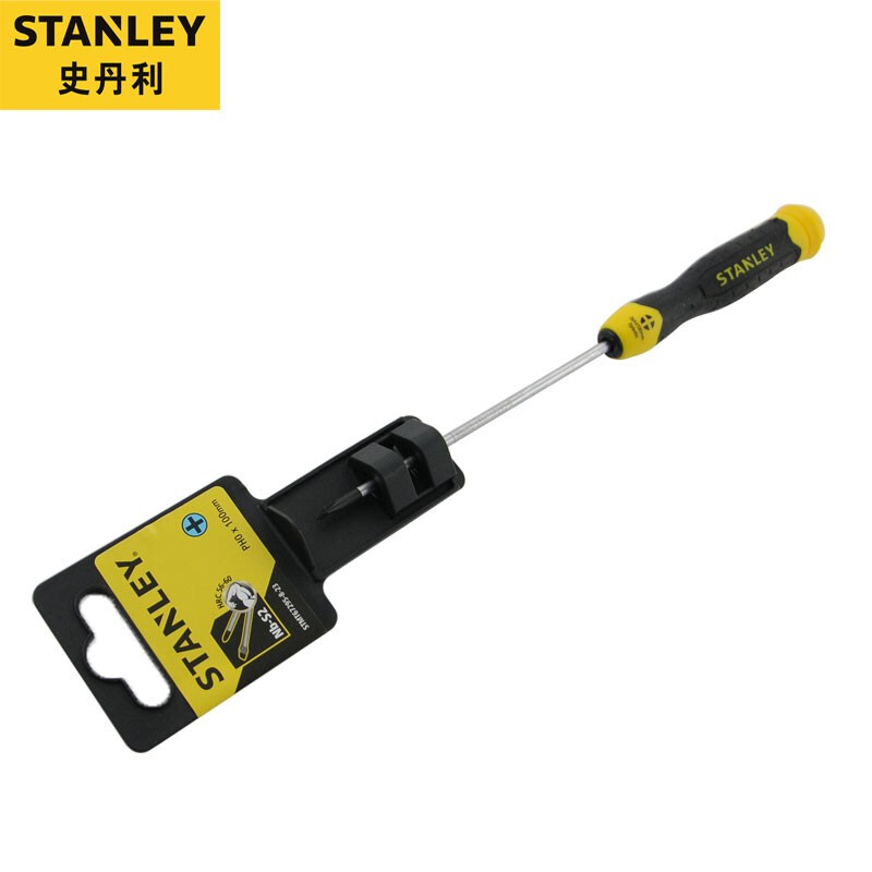 Stanley 2 шт., мощная крестовая отвертка PH1x150 мм, отвертка для электрика, маленькая бытовая отвертка с цветком сливы STMT67554-8-23 по индивидуальному заказу