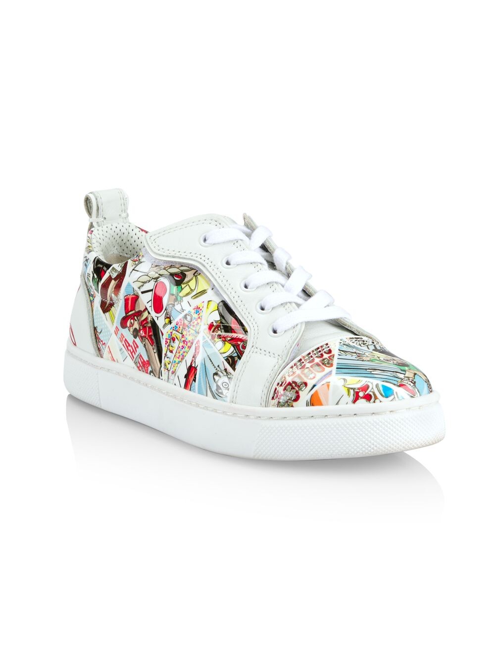 

Кроссовки Little Kid's & Kid's Patent Comic Christian Louboutin, разноцветный