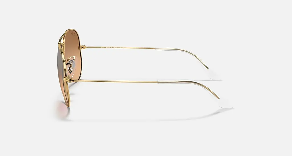 

Солнцезащитные очки Ray-Ban AVIATOR GRADIENT, серебряный/розовый
