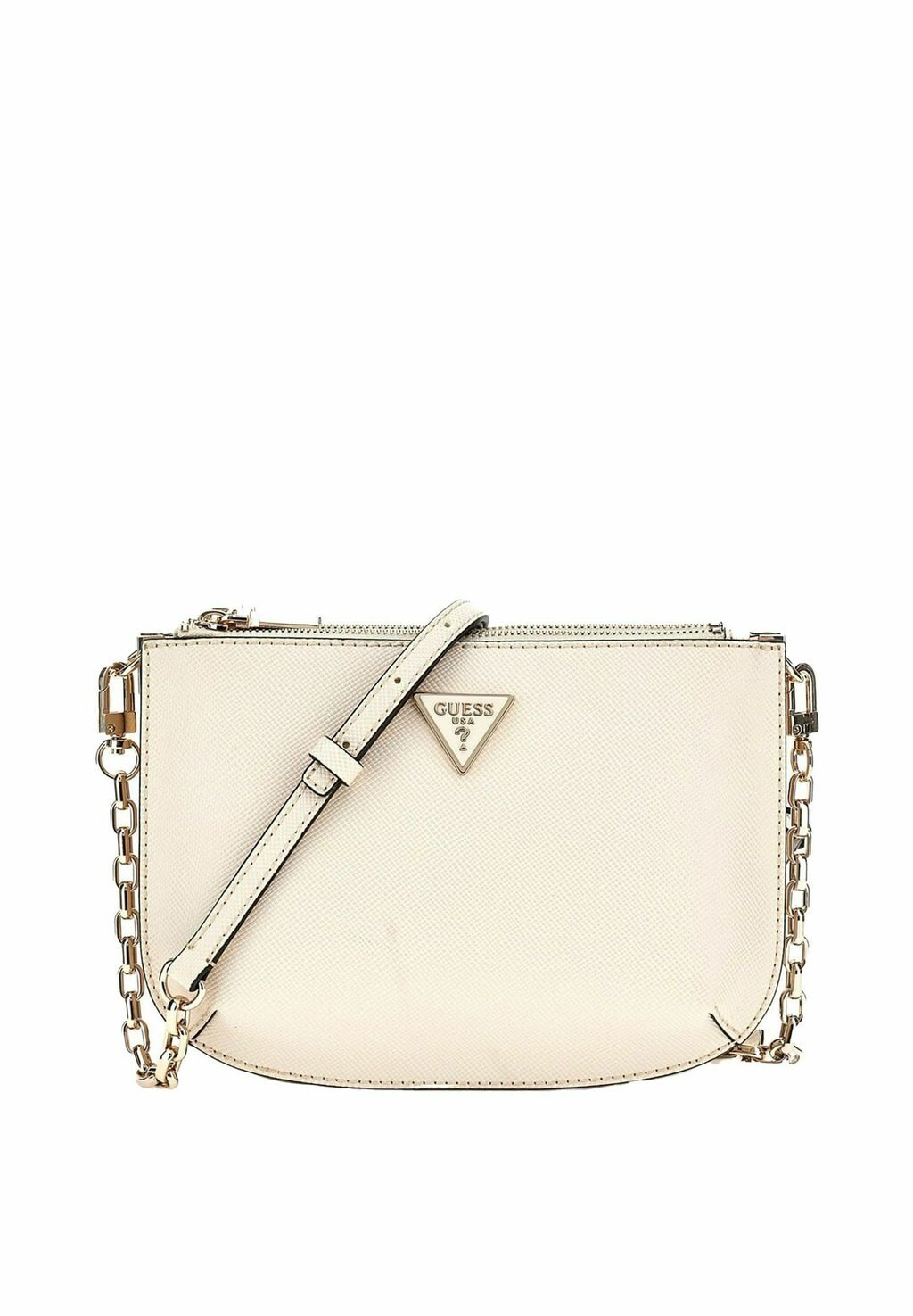 

Сумка через плечо TWO COMPARTMENT TOP ZIP Guess, слоновая кость