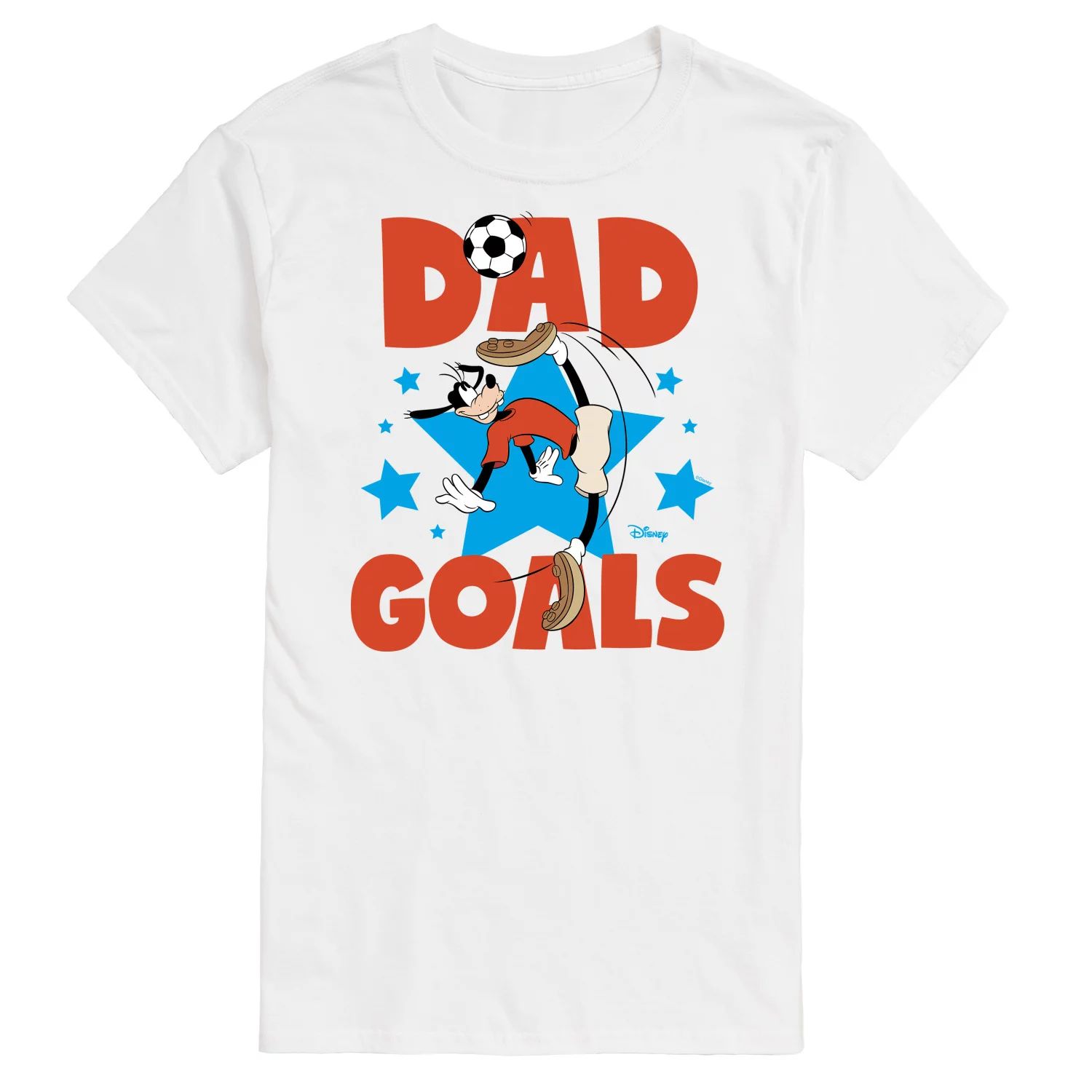 Мужская футболка Disney's Goofy Dad Goals с графическим рисунком