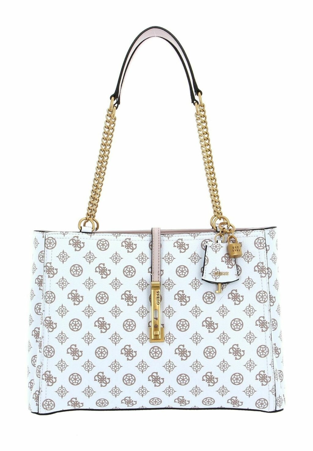 

Сумочка Guess, белый логотип