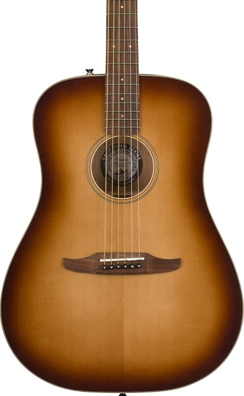 Акустическая гитара Fender Redondo Classic Acoustic Electric Guitar Pau Ferro Fingerboard, Aged Cognac Burst