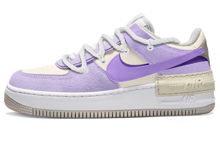 

Кроссовки Nike Air Force 1 Skateboarding Shoes Women's Low-top Purple, фиолетовый