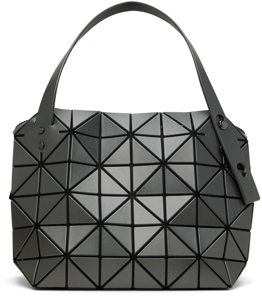 

Большая сумка Boston Бостон цвета бронзы Bao Bao Issey Miyake