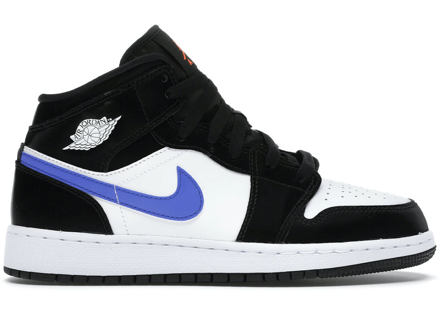 

Кроссовки Jordan 1 Mid Black Racer Blue White