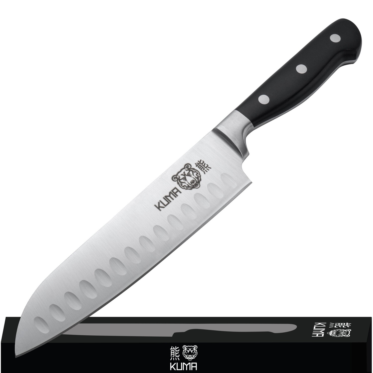 

Нож кухонный в японском стиле Kuma Santoku