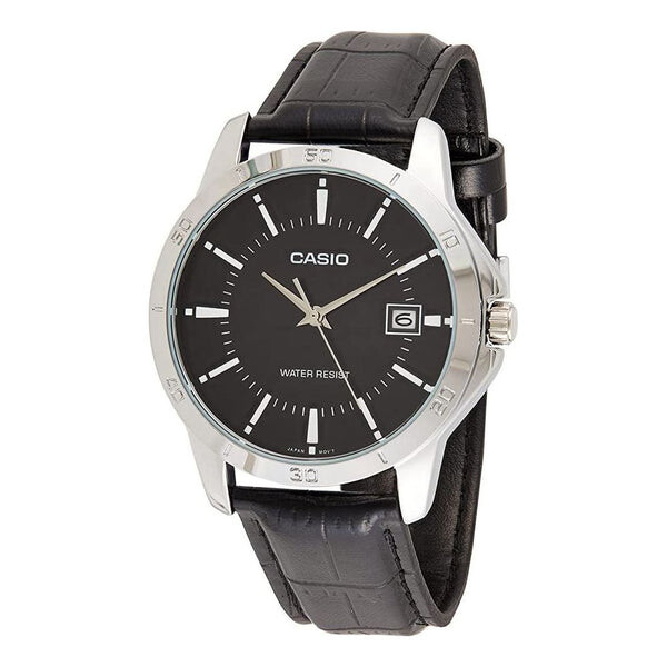 

Часы CASIO Quartz Limited Edition Waterproof Mens Black Analog, черный