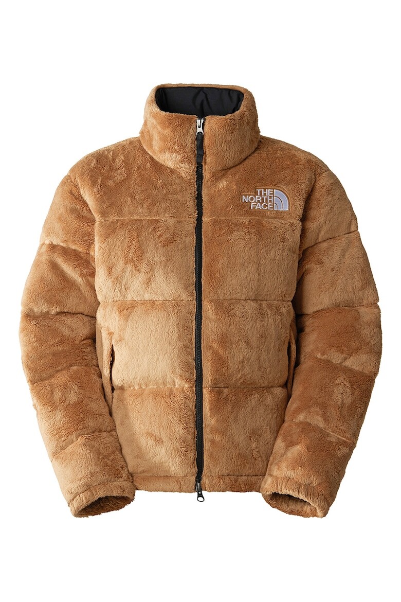 

Зимний пуховик с эко пухом The North Face, бежевый