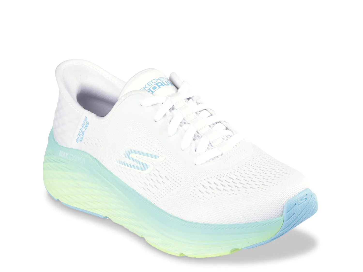 

Кроссовки Slip-Ins GR Max Cushioning Elite 2.0 Solace Sneaker Skechers, белый/синий