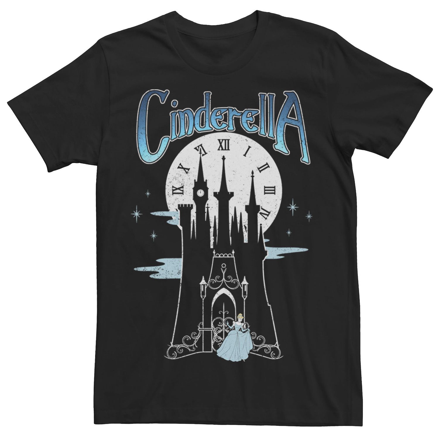 Мужская футболка Cinderella Stroke Of Midnight Castle Disney