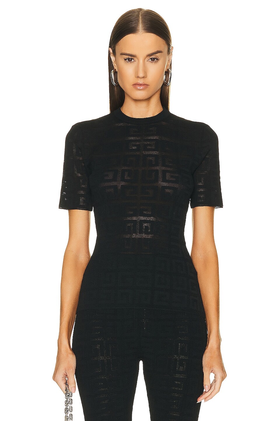 

Свитер Givenchy Crew Neck, черный