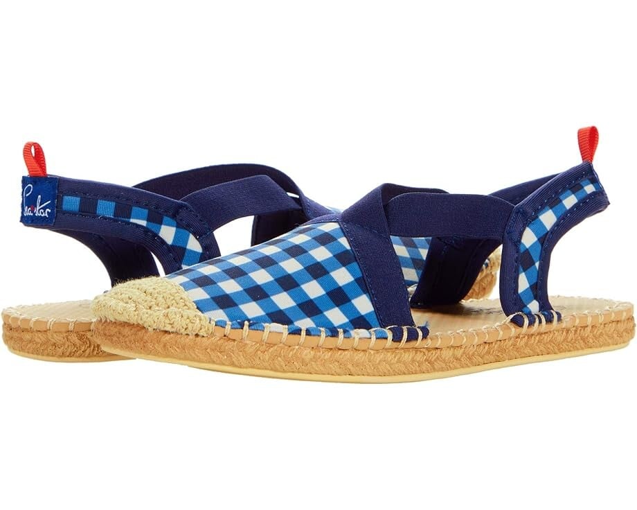 

Балетки Sea Star Beachwear Seafarer Slingback Water Shoe, цвет Navy Gingham