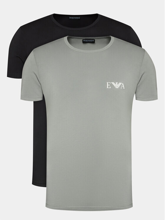 

Комплект из 2 футболок стандартного кроя Emporio Armani Underwear, мультиколор