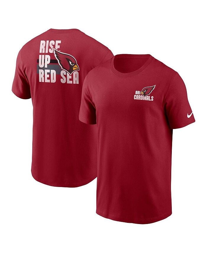 

Мужская футболка Cardinal Arizona Cardinals Blitz Essential Nike, красный