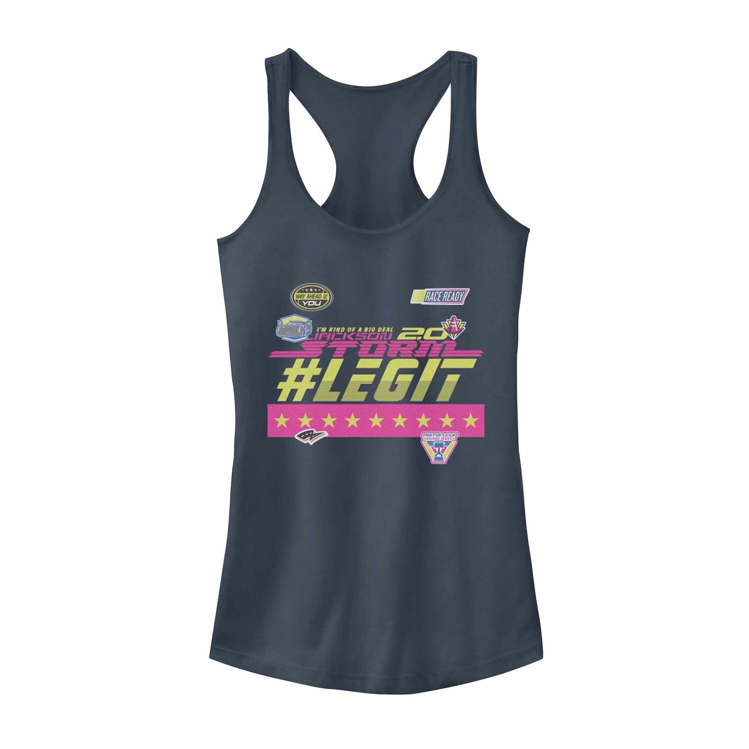 

Juniors' Cars 3 Джексон Шторм #Legit Logo Tank Licensed Character