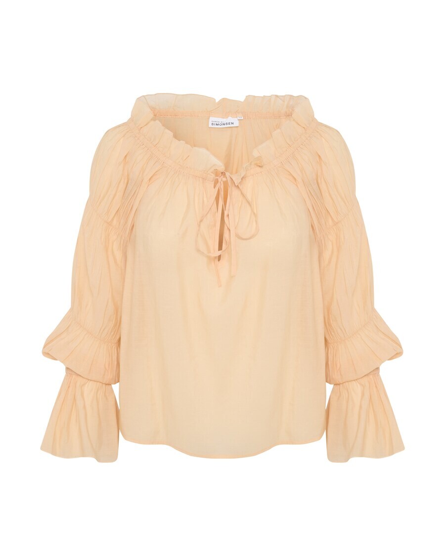 

Блуза KAREN BY SIMONSEN Blouse Odine, светло-бежевый