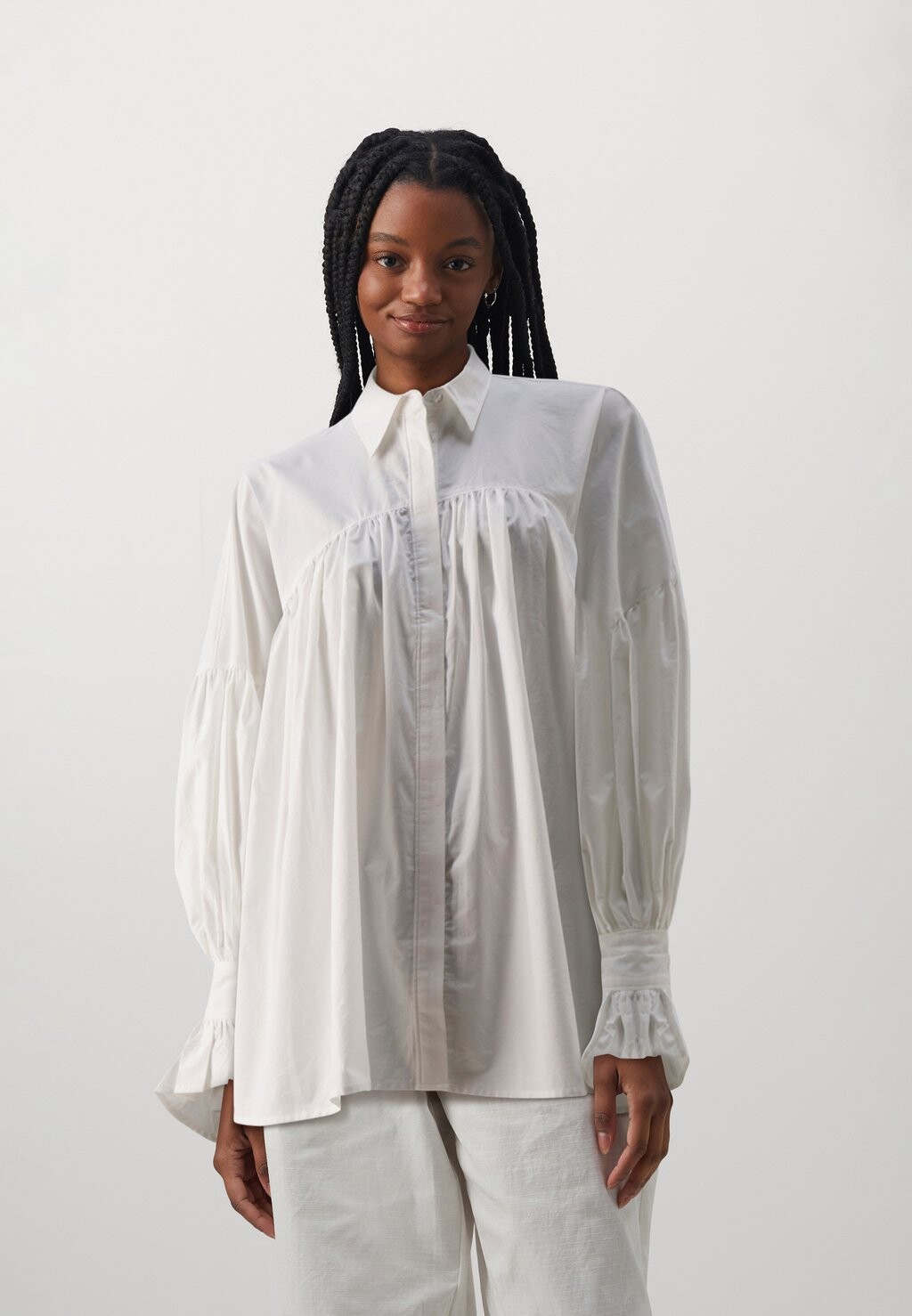 

Блузка-рубашка YASDRE SHIRT, цвет star white