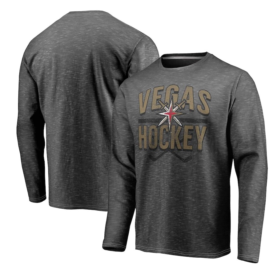 

Футболка с длинным рукавом Fanatics Branded Vegas Golden Knights, серый