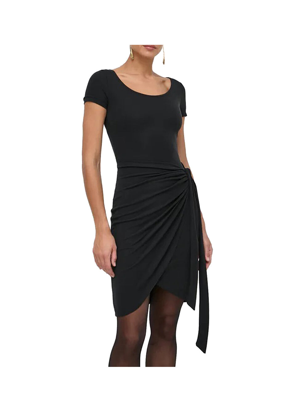 

Черное женское платье Guess