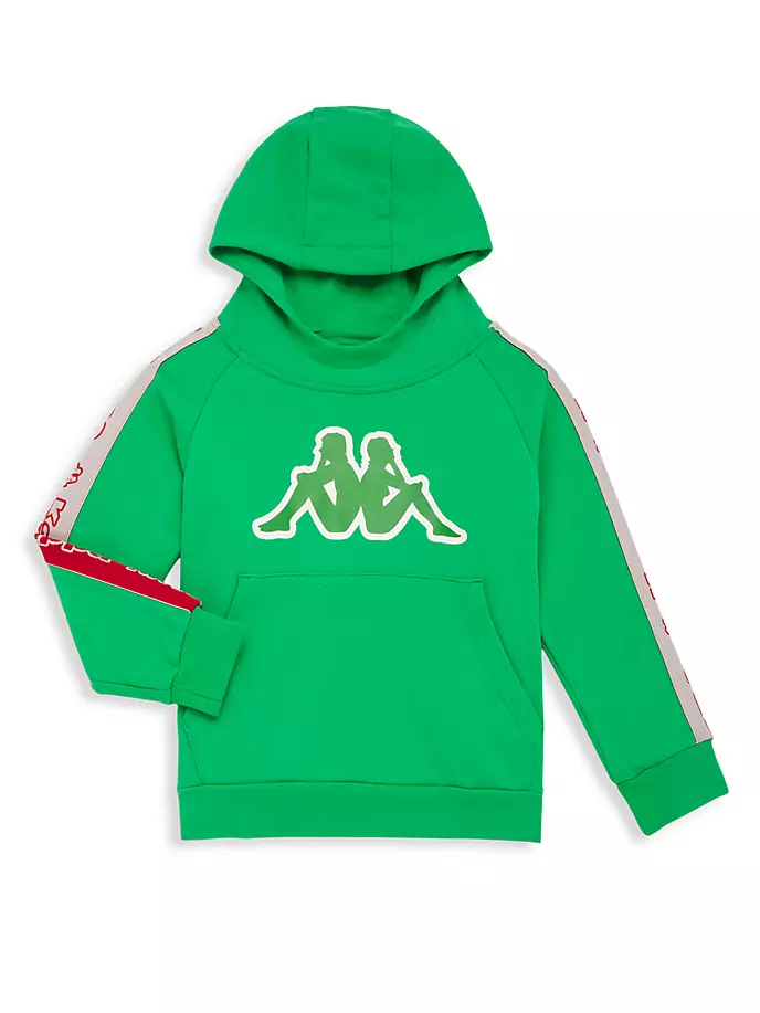 

Толстовка Dapet с логотипом Little Kid's & Kid's Kappa, зеленый