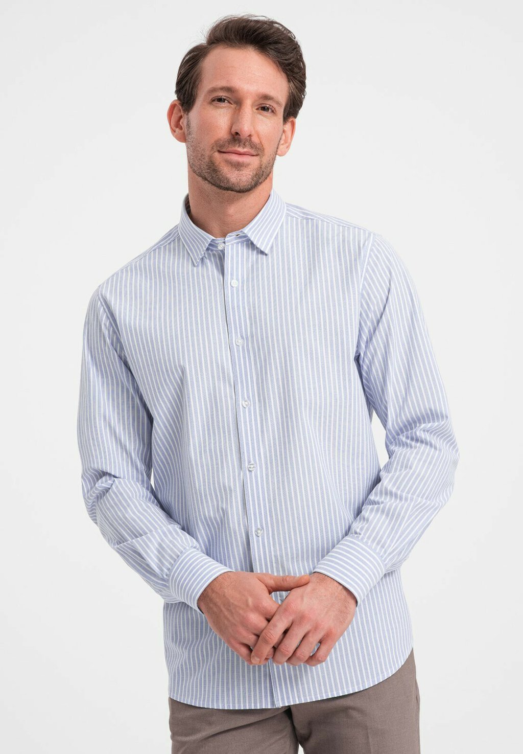 Рубашка VERTICAL STRIPED Ombre, цвет light blue