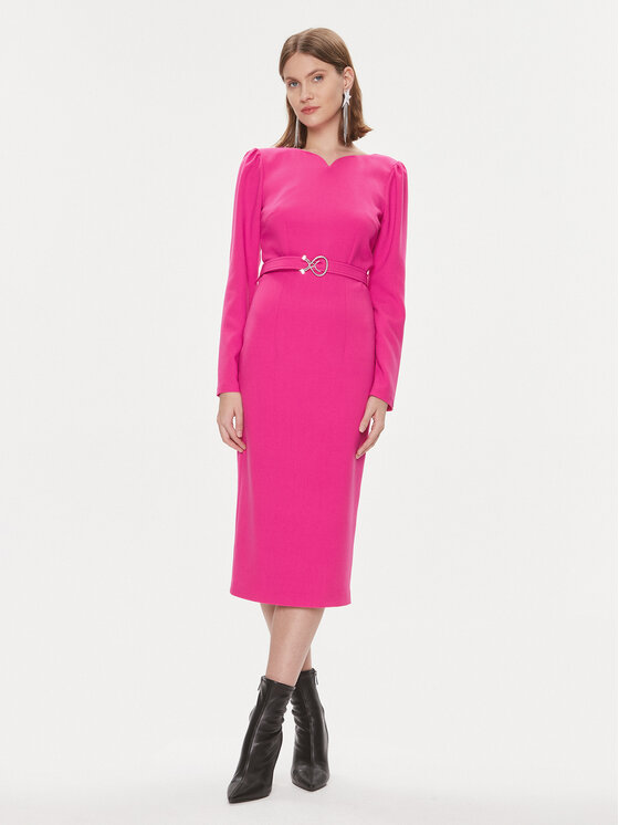 Коктейльное платье узкого кроя Nissa, розовый free shipping 15 6 30pins laptop display nt156whm n42 fit n156bge ea1 b156xw04 v 7 v 8 ltn156at37 39 nt156whm 32 b156xtn04 0