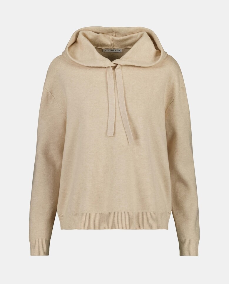 

Женский свитер с капюшоном Easy Wear, бежевый