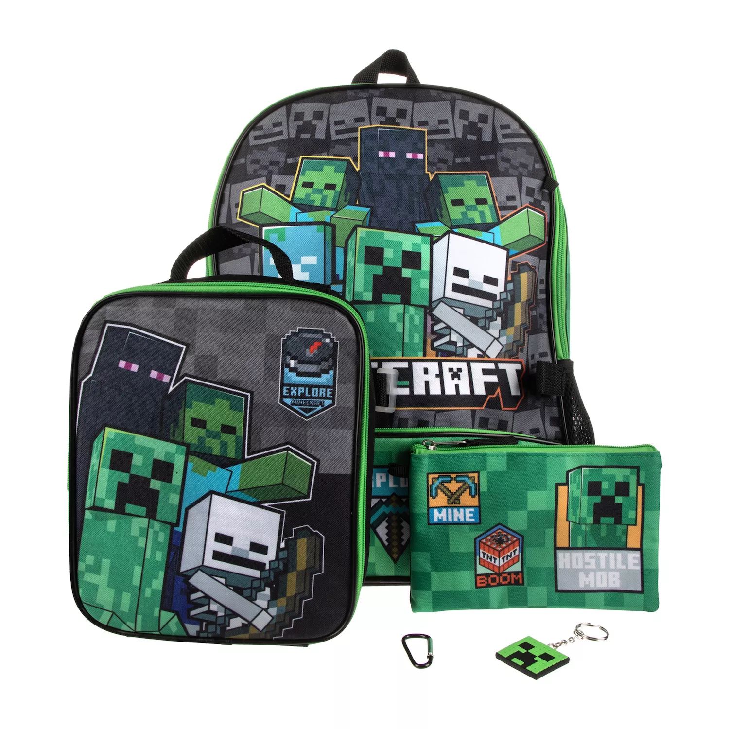 Набор детских рюкзаков Minecraft из 5 предметов