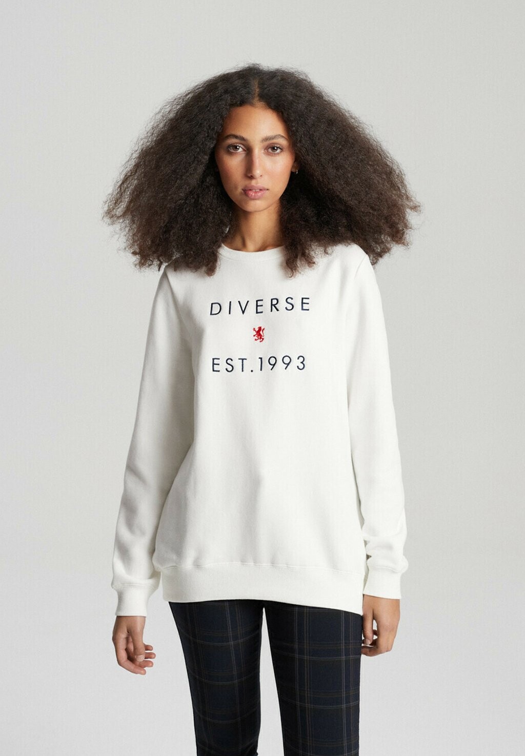 

Толстовка с капюшоном Diverse, молочный