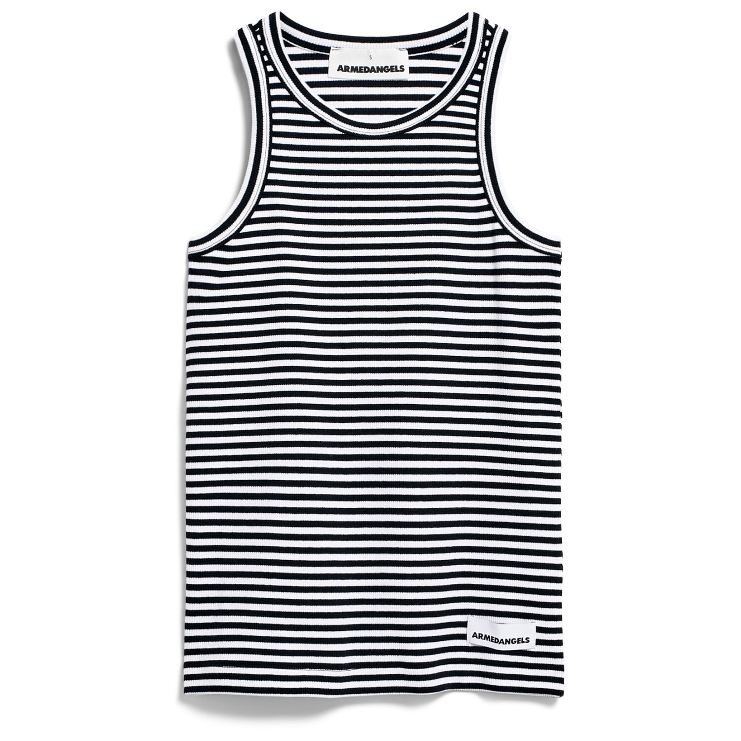 

Топ Armedangels Women's Kanitaa Stripes, цвет Black/White