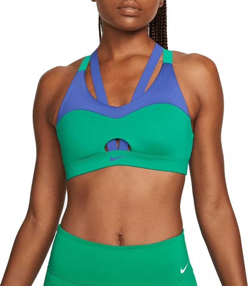 

Женский спортивный бюстгальтер Nike Dri-FIT Indy с низкой поддержкой и ремешками