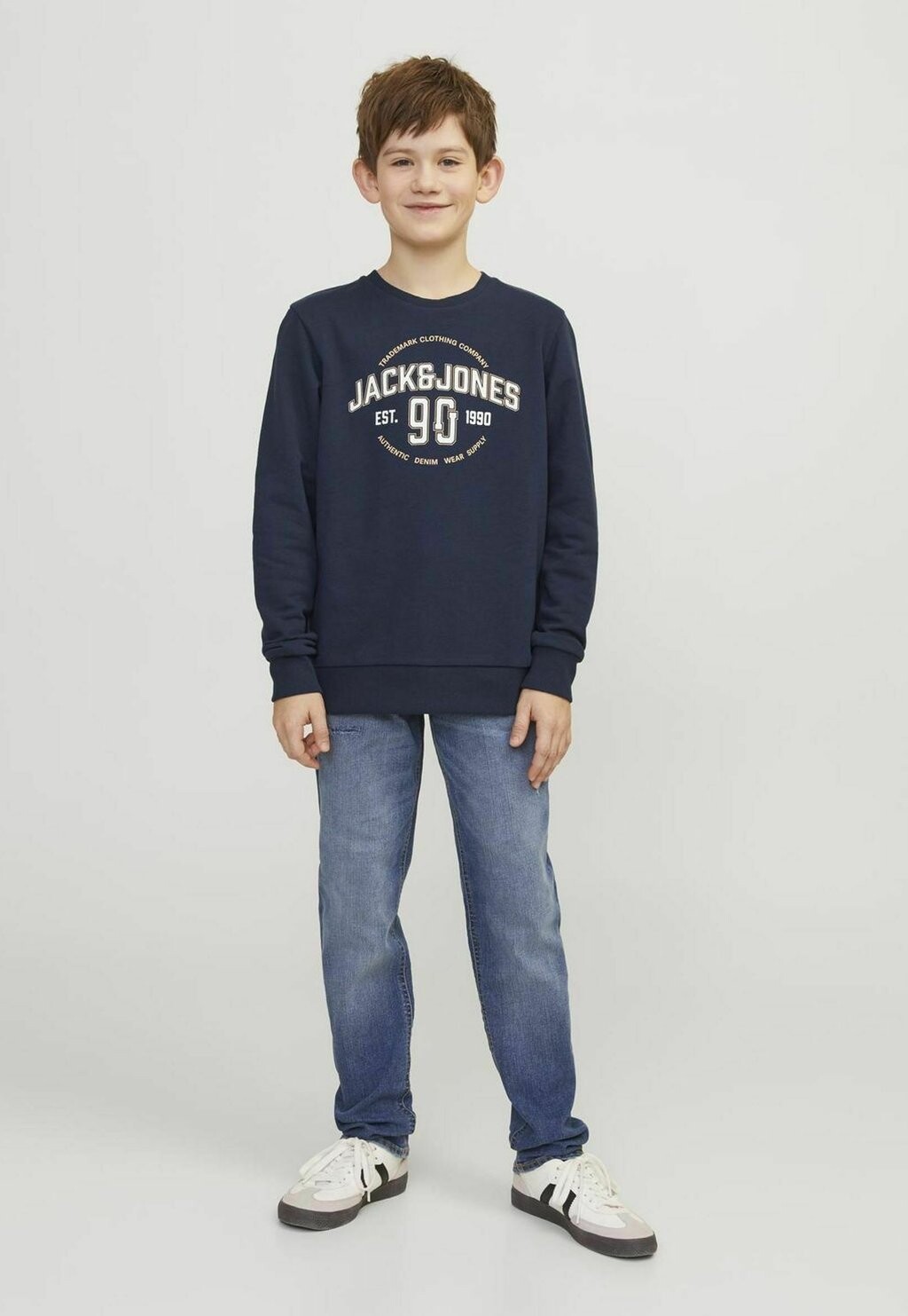 

Толстовка MIT RUNDHALS Jack & Jones Junior, цвет navy blazer