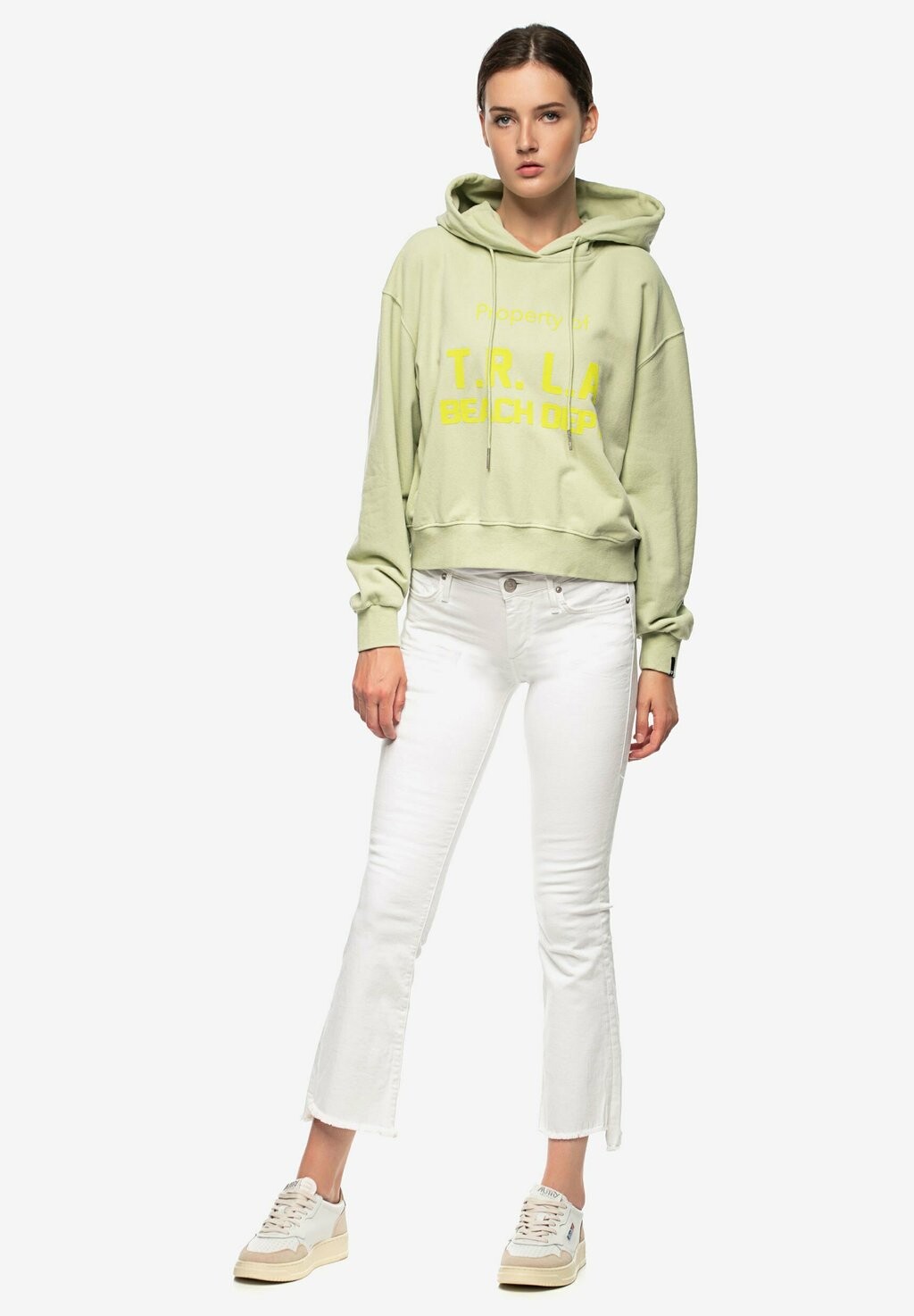 

Джинсы-клеш HALLE KICK True Religion, цвет white