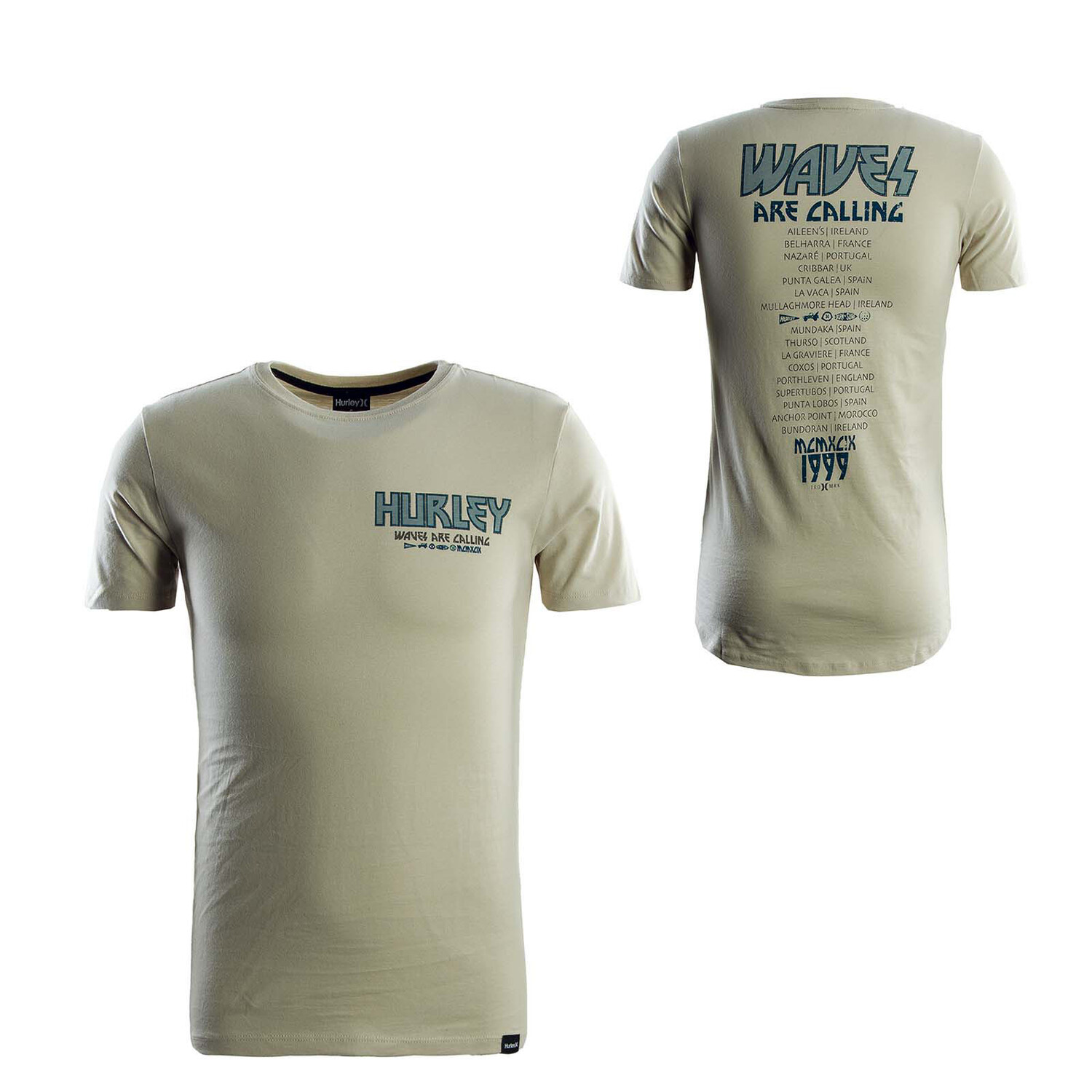 

Футболка Hurley, бежевый