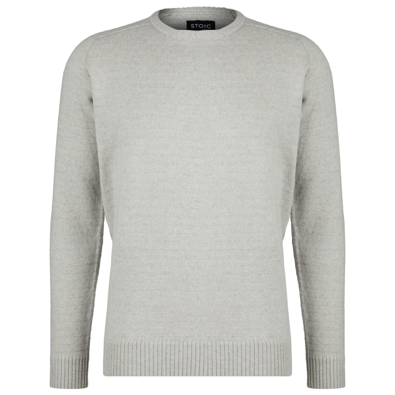 Шерстяной свитер Stoic MMXX Nauta II Wool, цвет Light Grey Melange