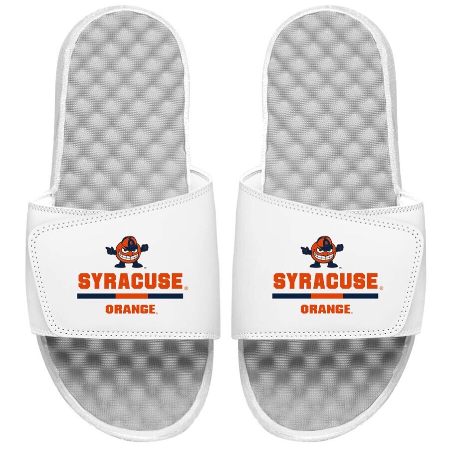 

Шлепанцы ISlide Syracuse Orange, белый