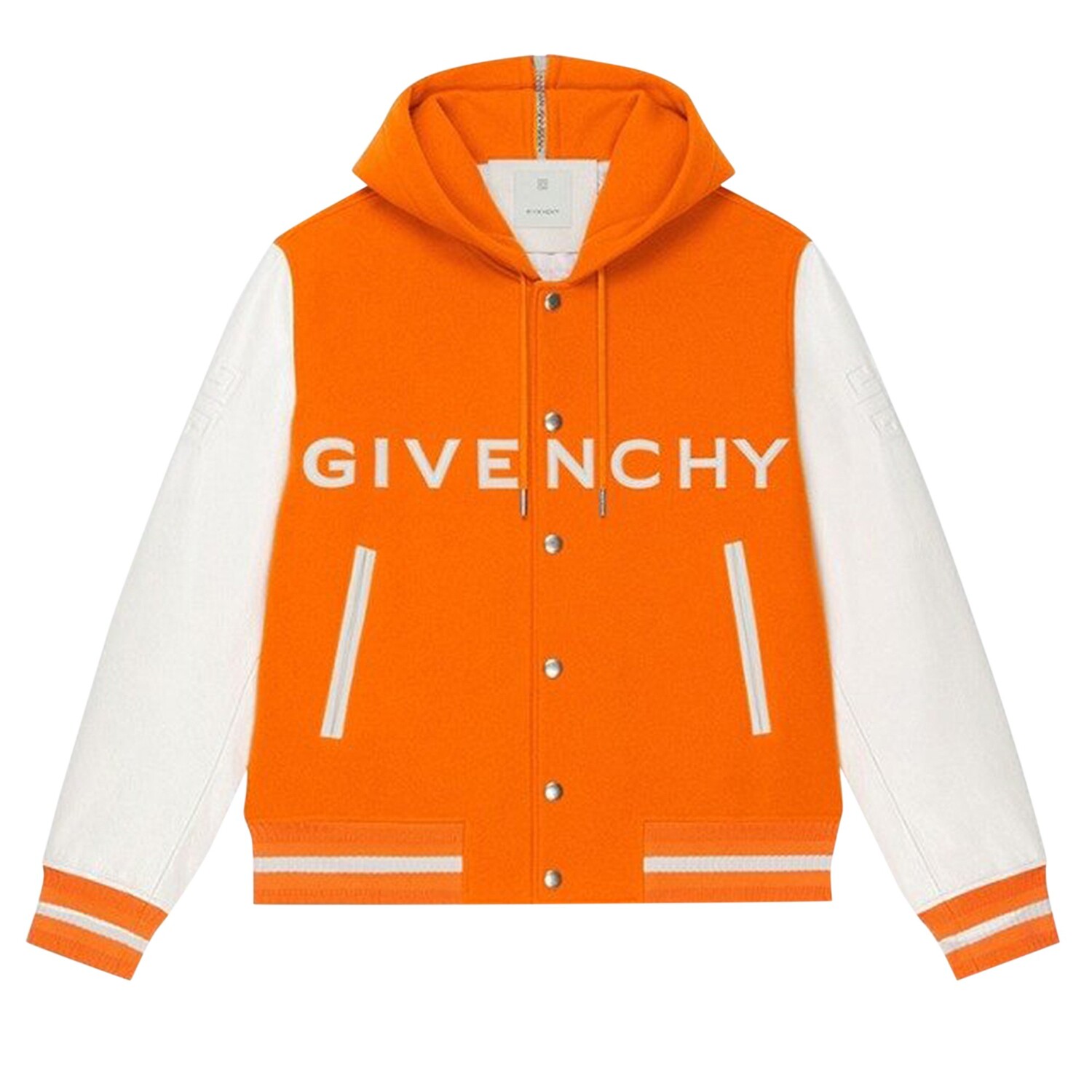 

Университетская куртка с капюшоном от Givenchy, цвет Оранжевый