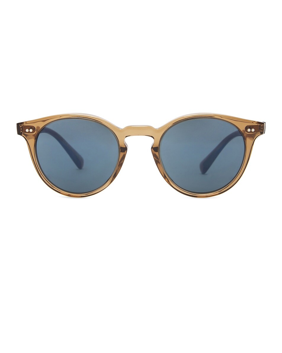 

Римские солнцезащитные очки Oliver Peoples, коричневый