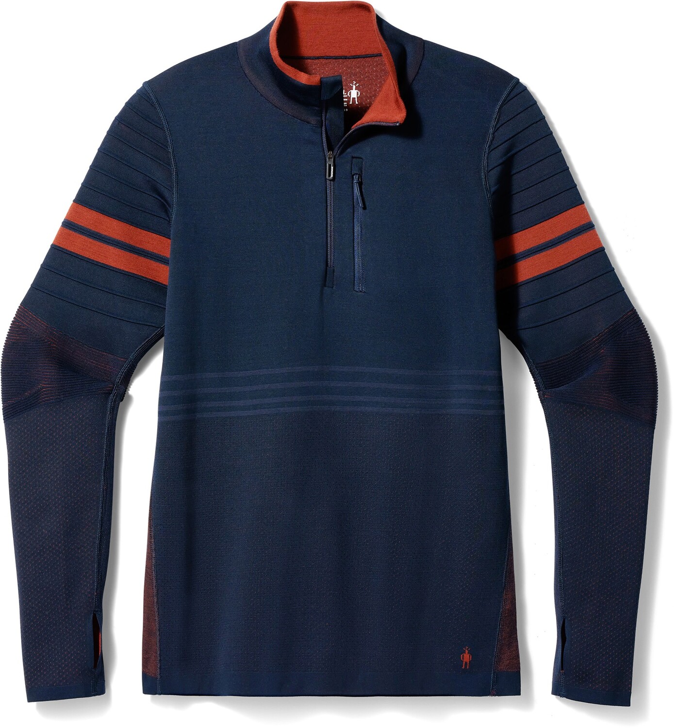 

Пуловер Intraknit Merino Tech с молнией в четверть, женский Smartwool, синий