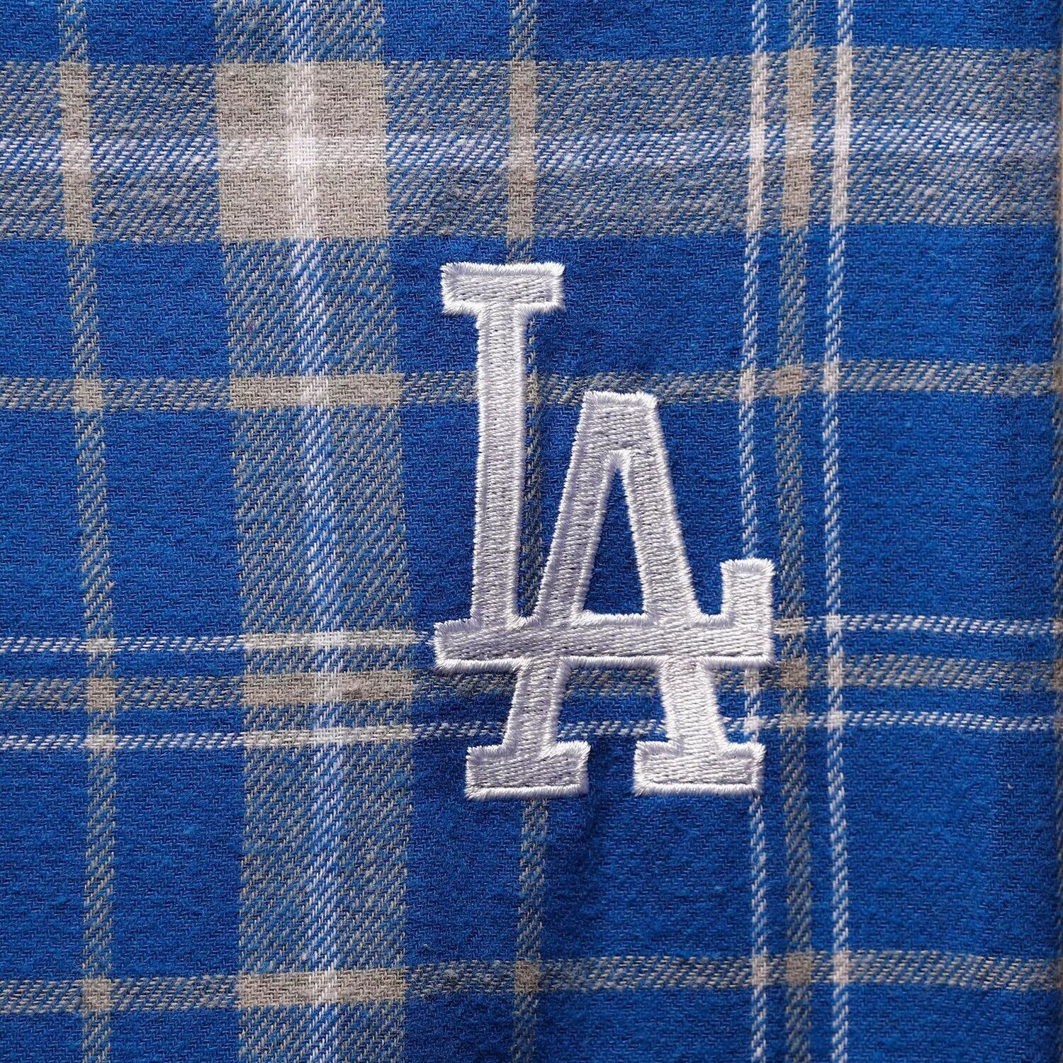 

Мужские брюки Concepts Sport Royal/серые фланелевые брюки Los Angeles Dodgers Big & Tall Team