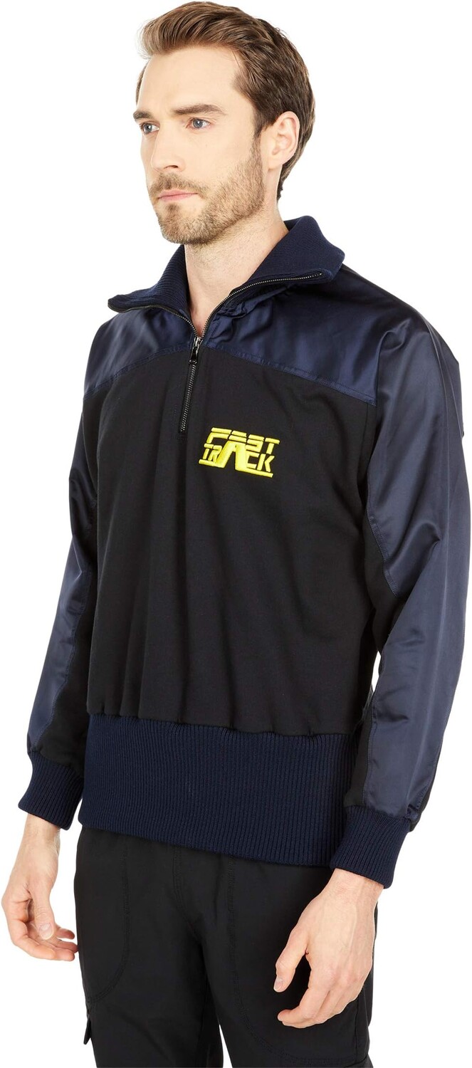 

Толстовка Blue Marble Paris Motown Quarter Zip Sweater, темно-синий