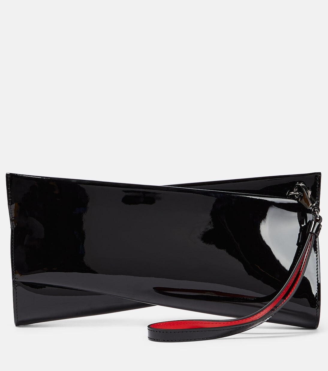 

Лаковый клатч loubitwist Christian Louboutin, черный