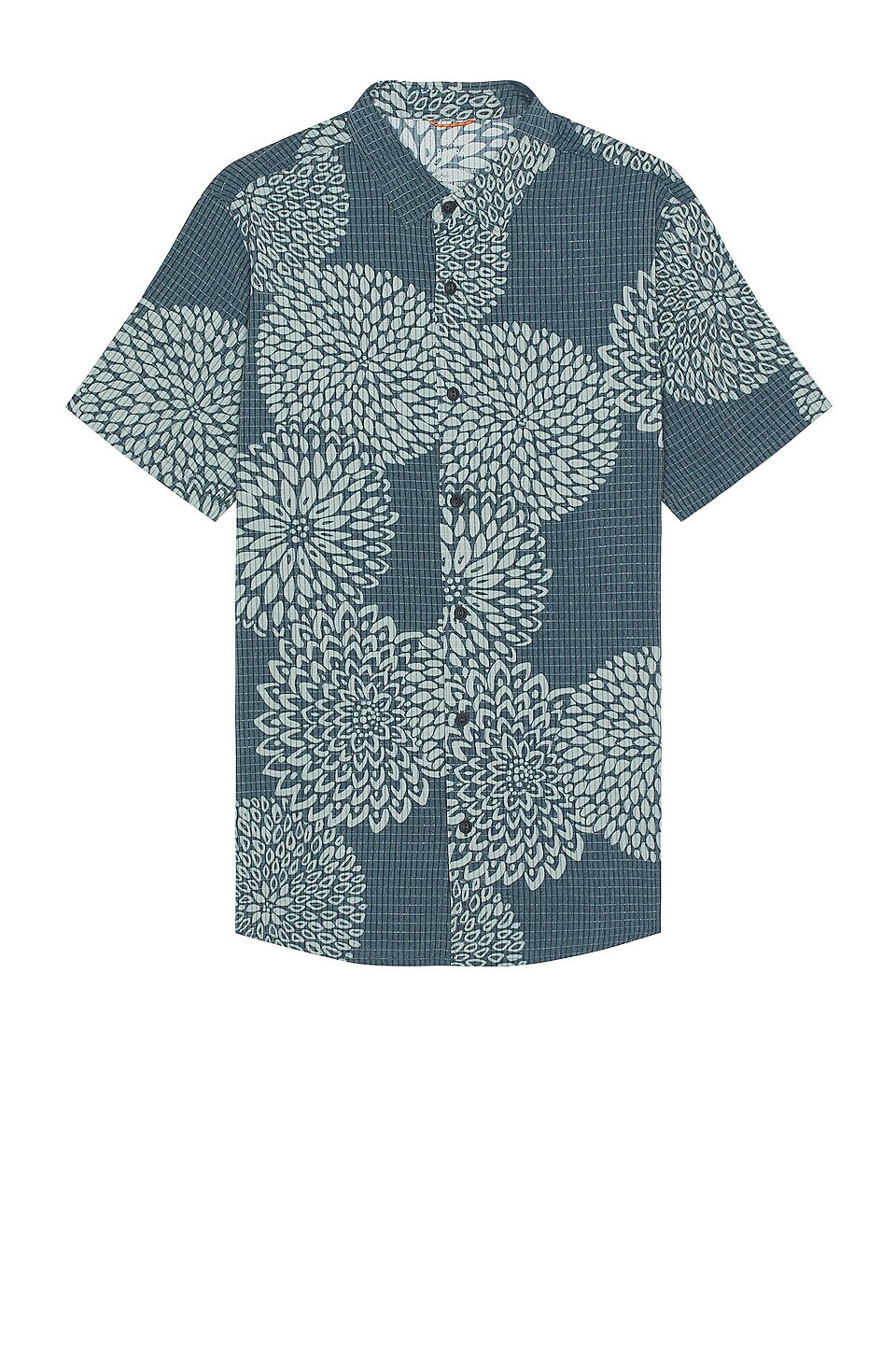 

Рубашка ROARK Bless Up Short Sleeve Button Down, синий