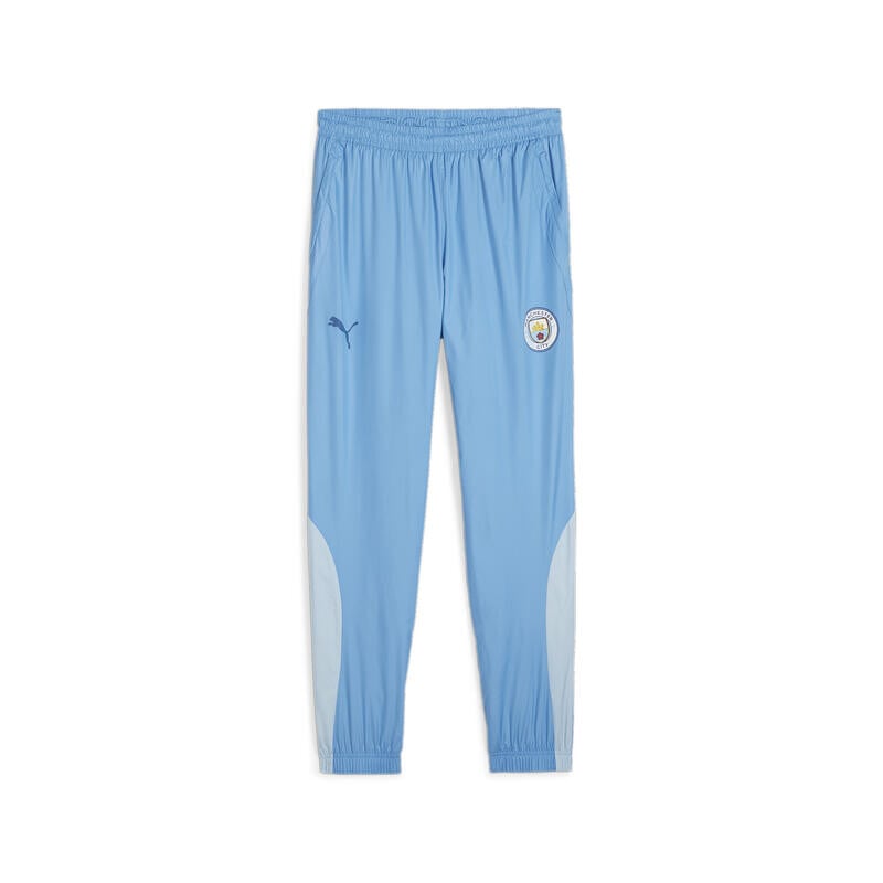 

Предматчевые спортивные брюки Manchester City PUMA Regal Blue Silver Sky