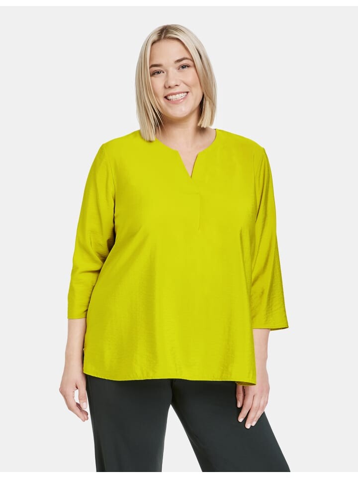 

Блуза SAMOON 3/4 Arm, цвет new lime green
