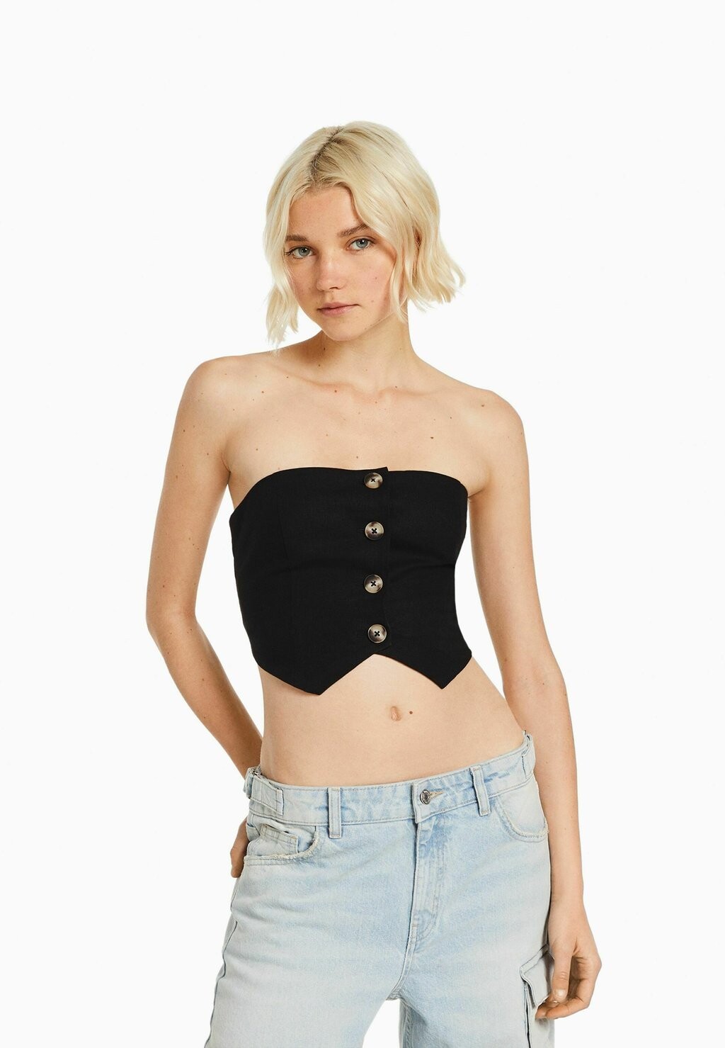 

Блузка Bershka, черный